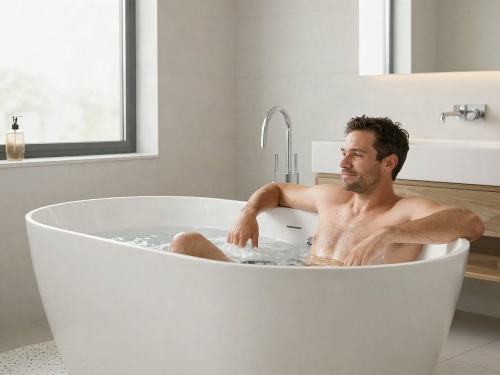 Badewanne oder Dusche