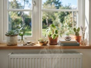 Fensterbank dekorieren