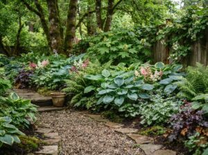 Garten im Schatten