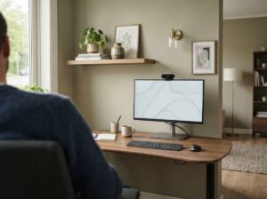 Videokonferenz Hintergrund