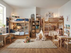 Kinderzimmer für zwei Kinder