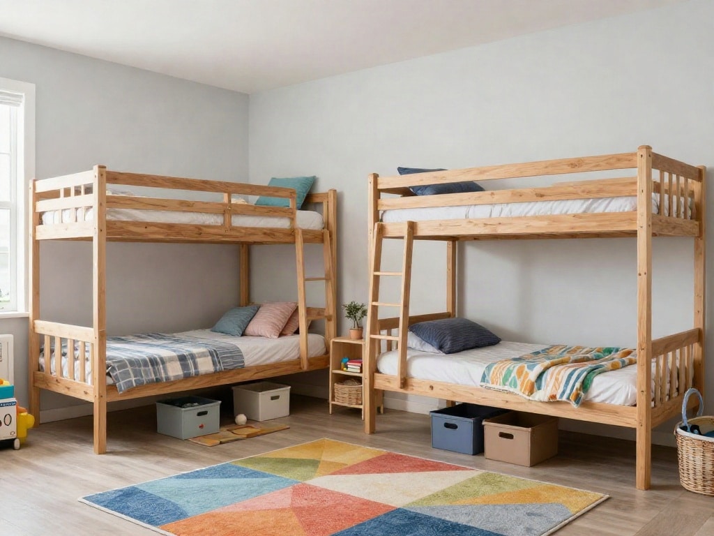 Kinderzimmer für zwei Kinder