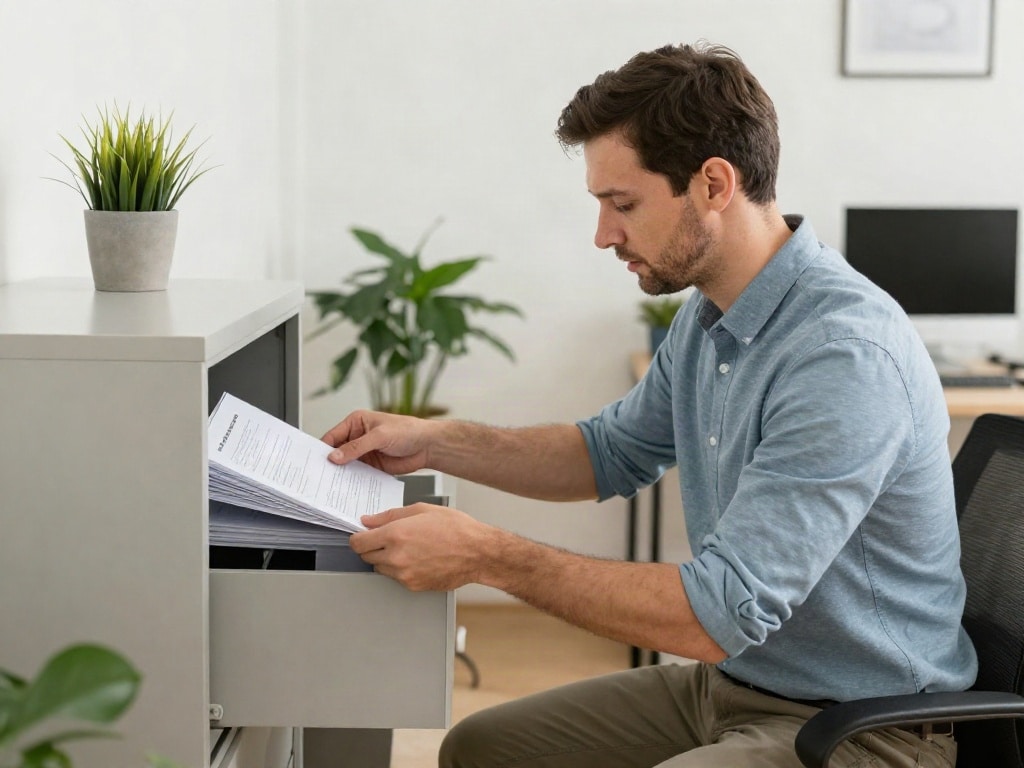Büro Stauraum