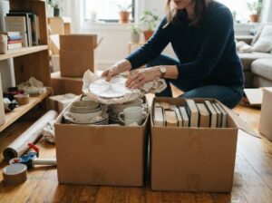 Umzugskartons packen