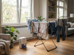 Wäsche trocknen Wohnung